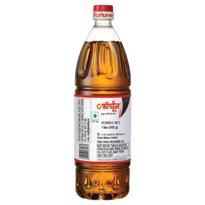 Fortune Kachi Ghani Mustard Oil 1 L 